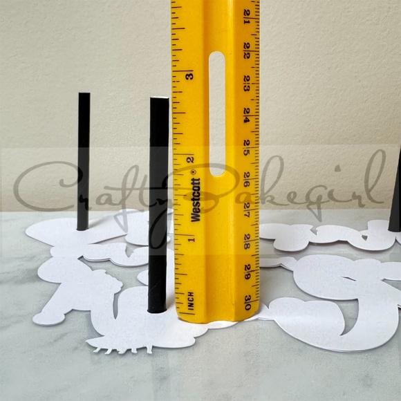 Personalized & Customized Avah Bug 18th Birthday Cake Topper for 1/4 Sheet Cake - Picture 3 of 10